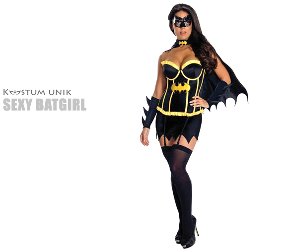 sewa kostum sexy batgirl
